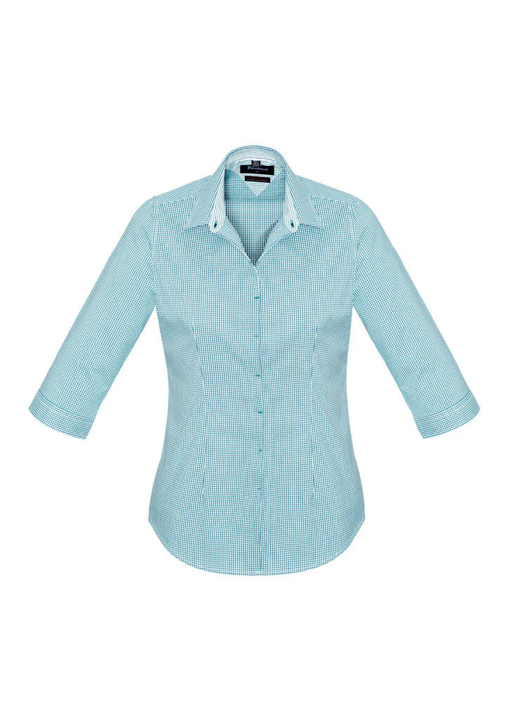 Biz Corporates 42511 Womens Newport 3/4 Sleeve Shirt