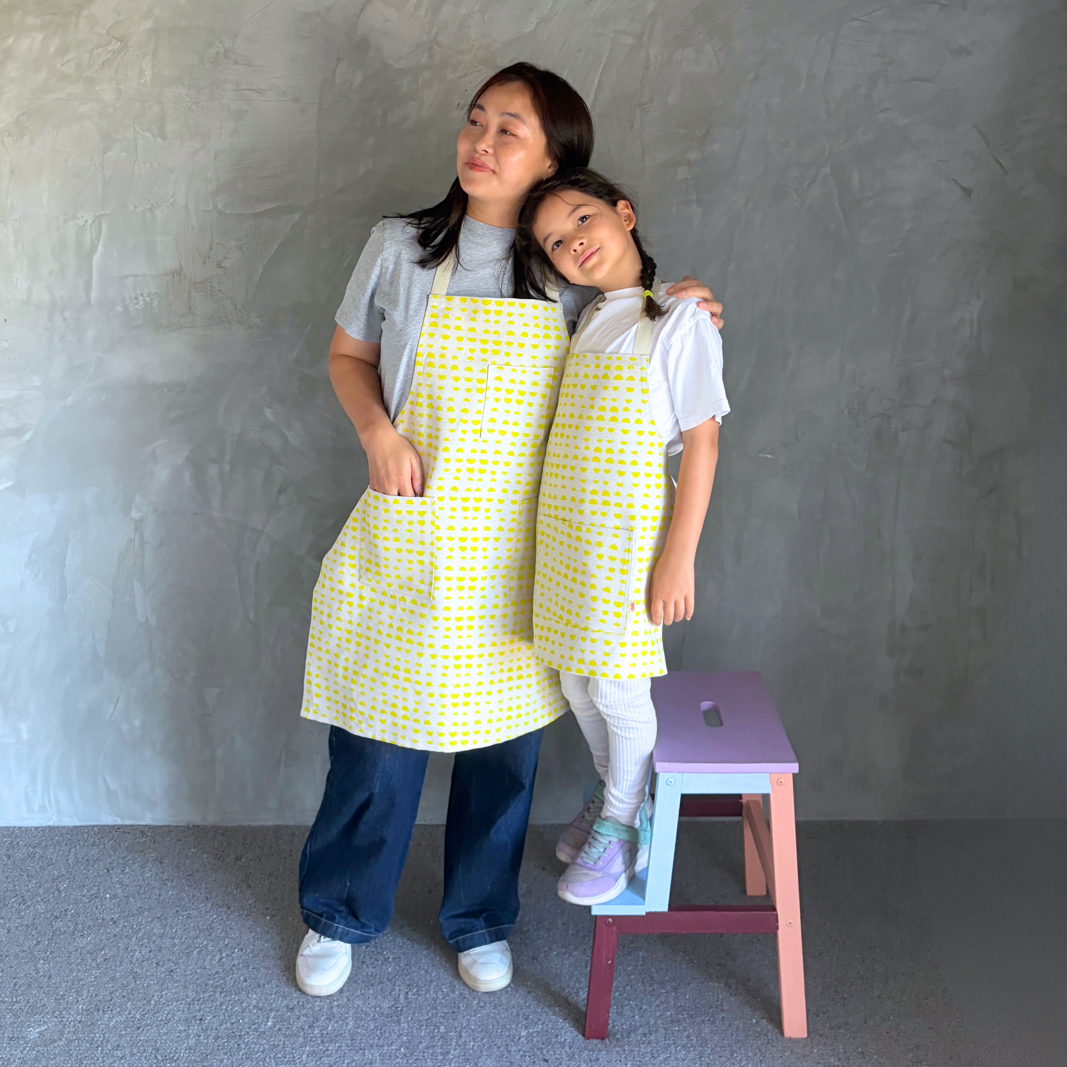 Mother and Child Apron Set