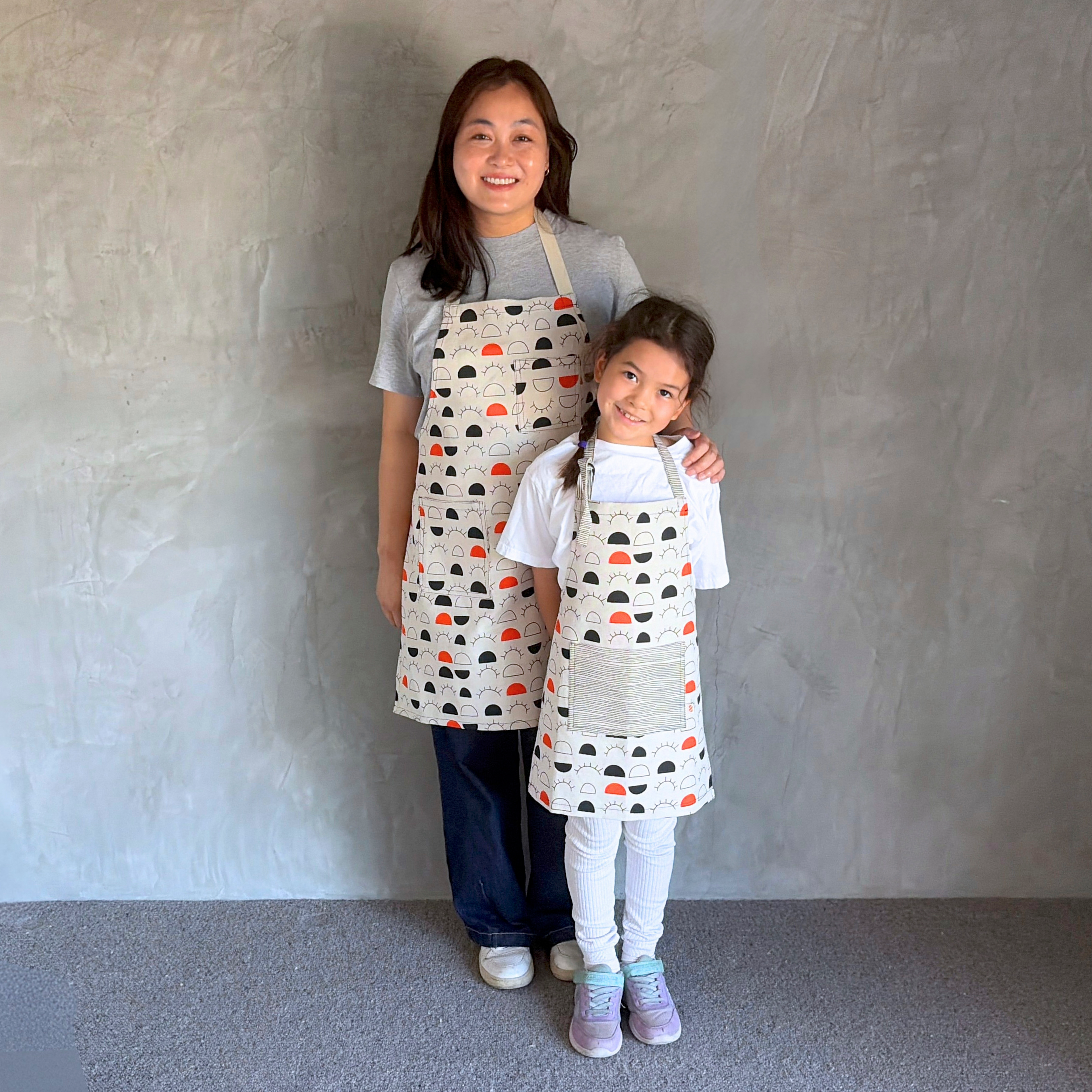Mother and Child Apron Set