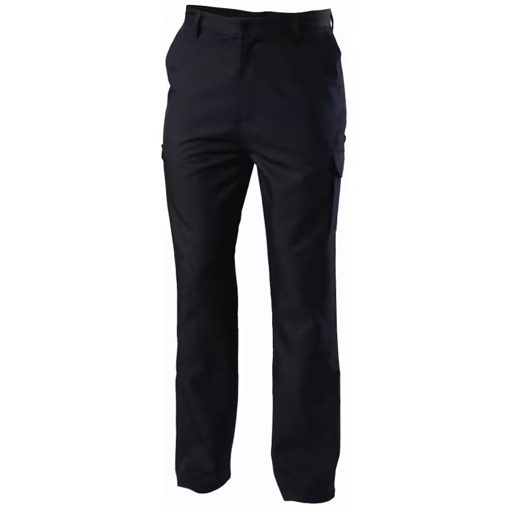 Men's Generation Y Permanent Press Cargo Pant – Polyester - Viscose Fabric With Teflon Finish – Midnight-Y02590 – Hard Yakka