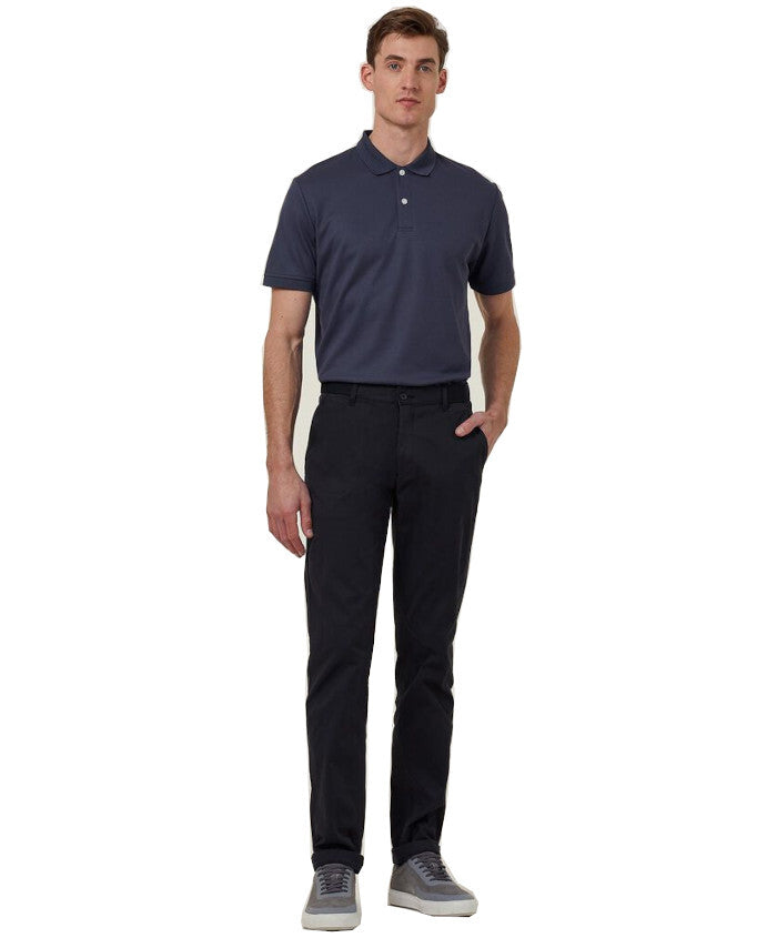 NNT-CATCH6 Tailored Chino Pant-Black