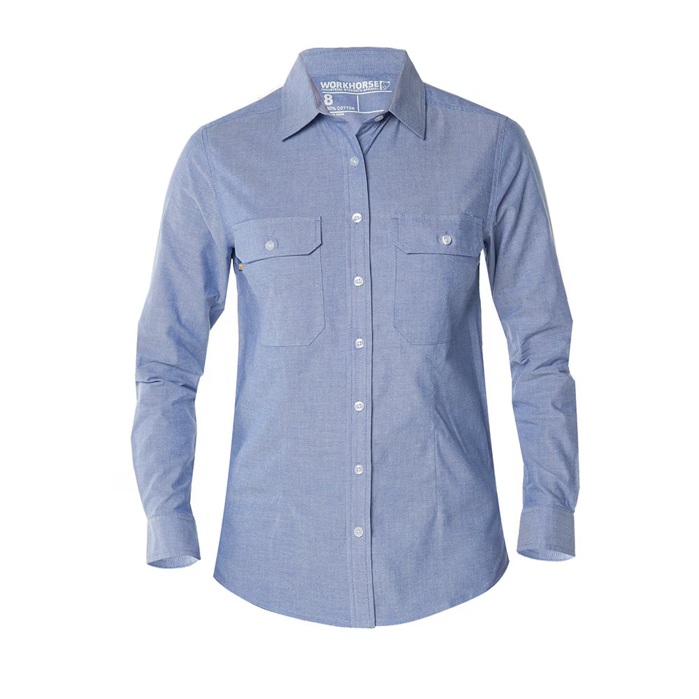 Workhorse WSH033 Shirt - Women - Long Sleeve - Chambray - Cotton