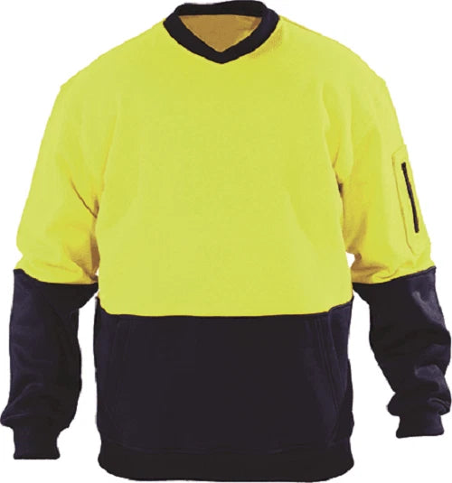 Workhorse MFL001 Men's V-Neck Pullover - Cotton