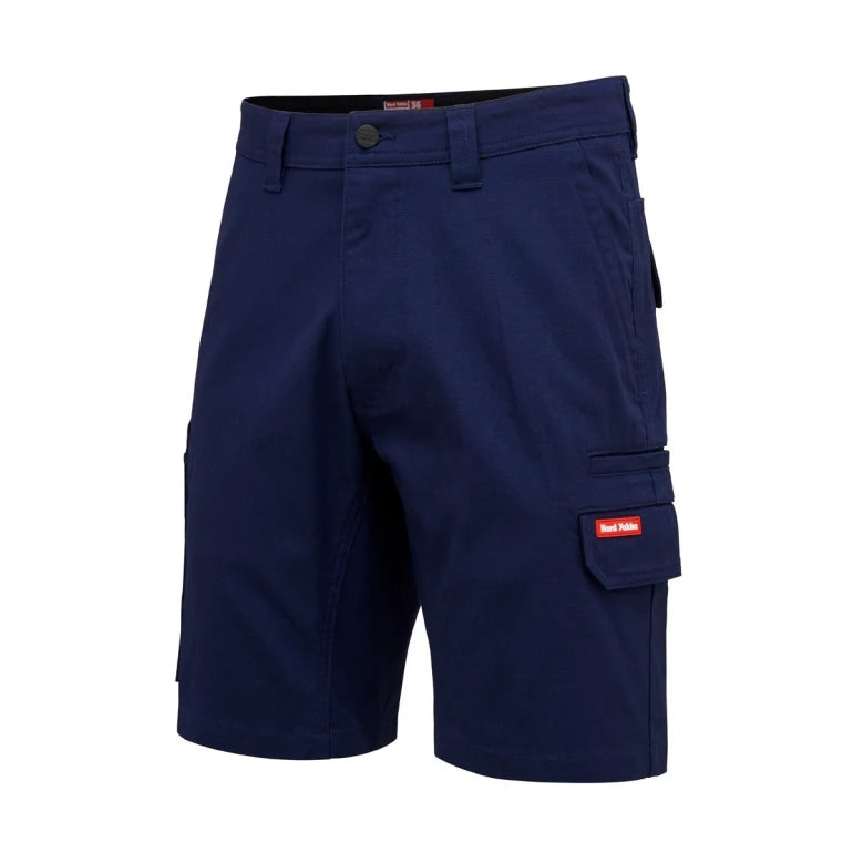 HARD YAKKA 3056 Canvas Shorts Y05411 Black